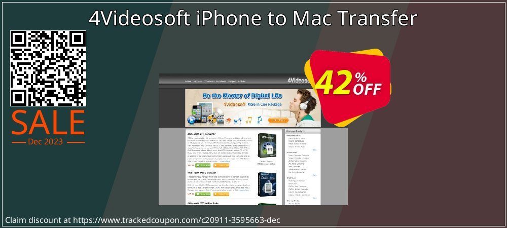 4Videosoft iPhone to Mac Transfer coupon on Constitution Memorial Day promotions