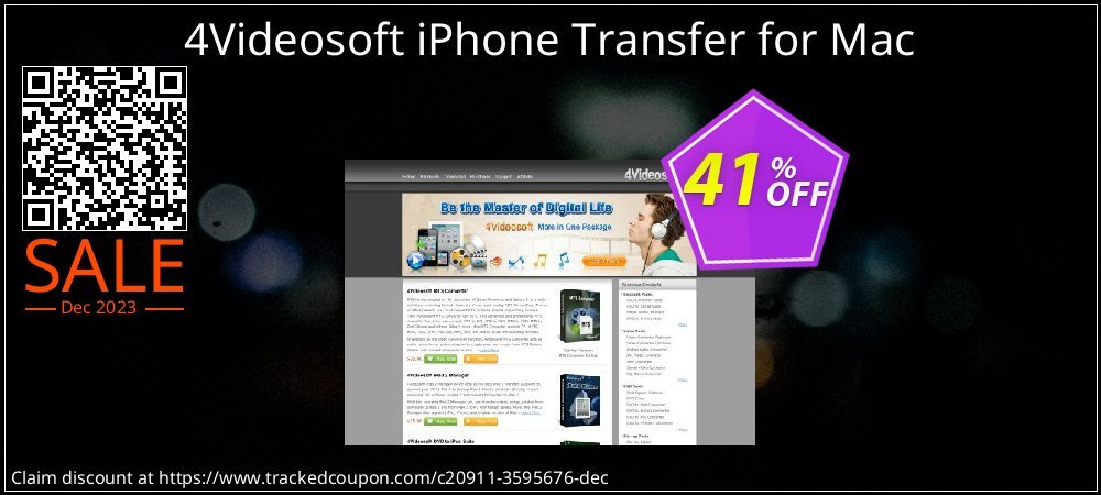 4Videosoft iPhone Transfer for Mac coupon on National Loyalty Day discount