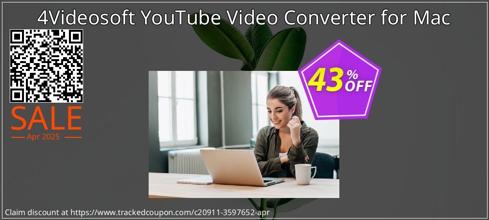 4Videosoft YouTube Video Converter for Mac coupon on April Fools' Day discounts