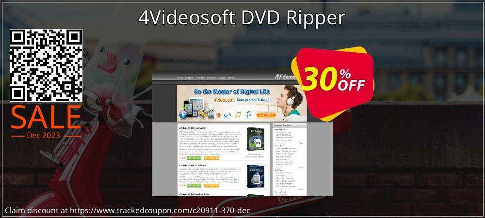 4Videosoft DVD Ripper coupon on National Walking Day discounts