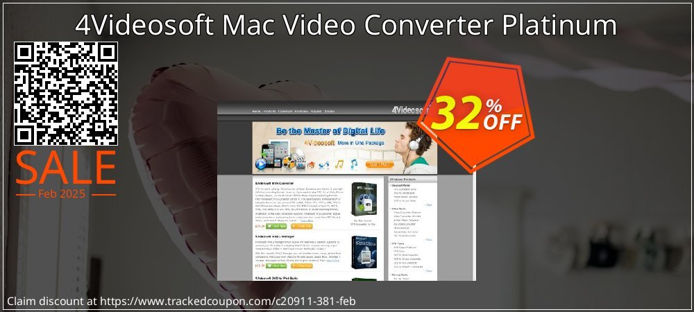 4Videosoft Mac Video Converter Platinum coupon on National Loyalty Day deals