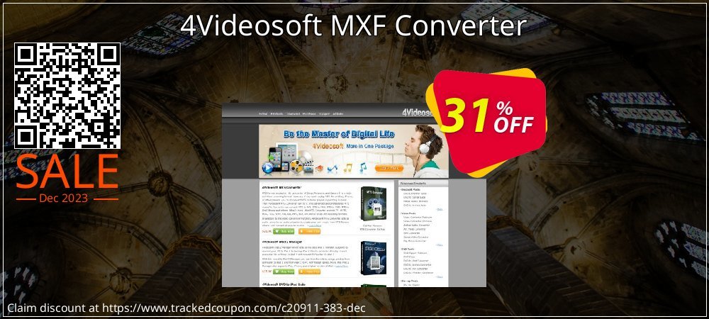 4Videosoft MXF Converter coupon on Easter Day offer