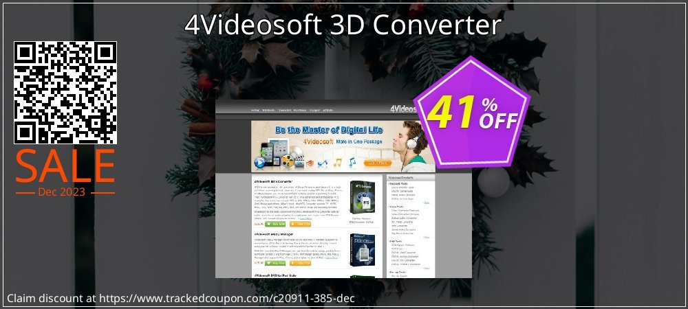 4Videosoft 3D Converter coupon on National Walking Day offering discount