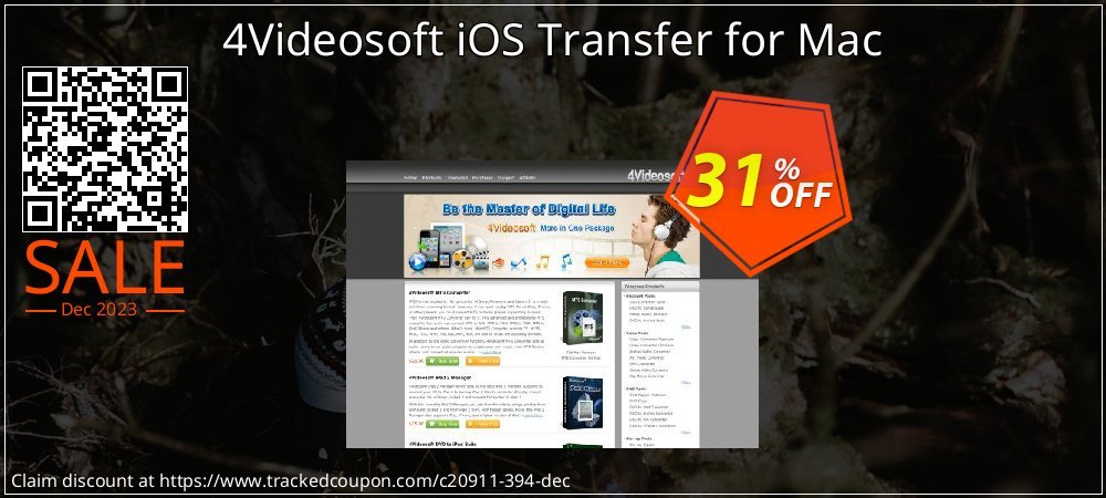 4Videosoft iOS Transfer for Mac coupon on World Password Day offering sales
