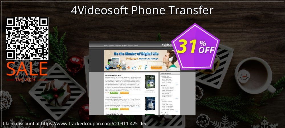 4Videosoft Phone Transfer coupon on National Walking Day promotions