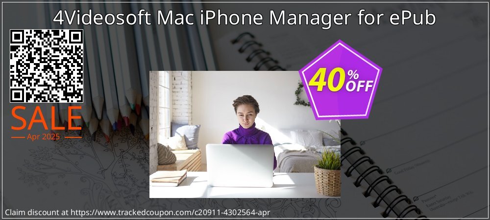 4Videosoft Mac iPhone Manager for ePub coupon on World Password Day offering discount