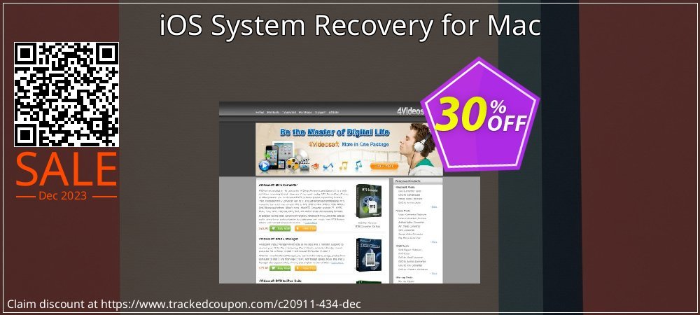 iOS System Recovery for Mac coupon on Tell a Lie Day promotions
