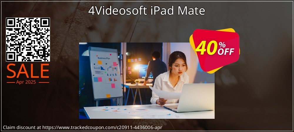 4Videosoft iPad Mate coupon on World Party Day offer