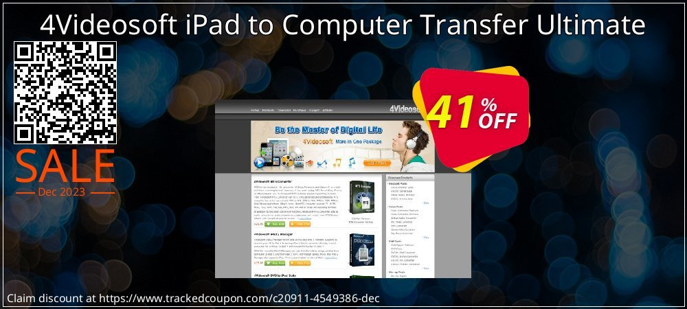 4Videosoft iPad to Computer Transfer Ultimate coupon on National Loyalty Day deals