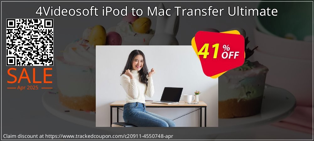 4Videosoft iPod to Mac Transfer Ultimate coupon on National Pizza Party Day offering discount