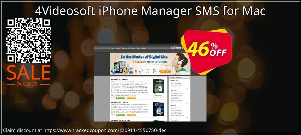 4Videosoft iPhone Manager SMS for Mac coupon on Mother's Day super sale