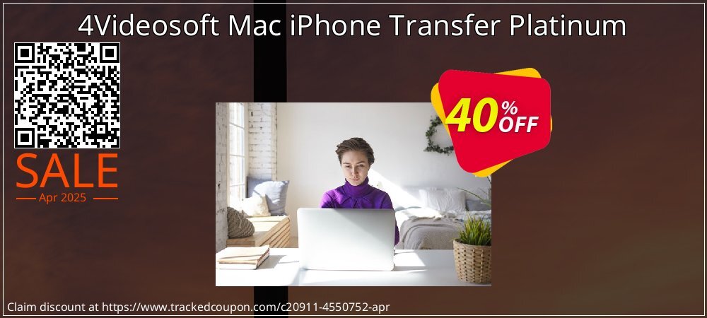 4Videosoft Mac iPhone Transfer Platinum coupon on April Fools' Day discounts