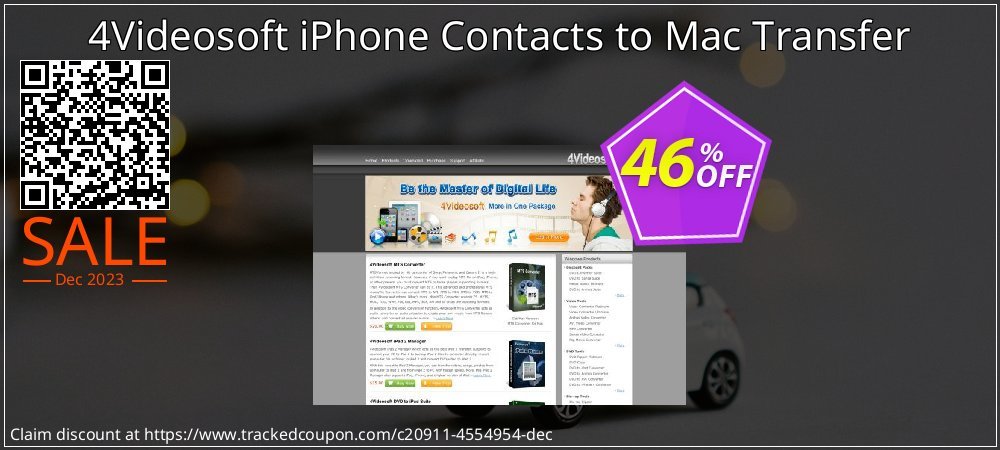 4Videosoft iPhone Contacts to Mac Transfer coupon on World Password Day discounts