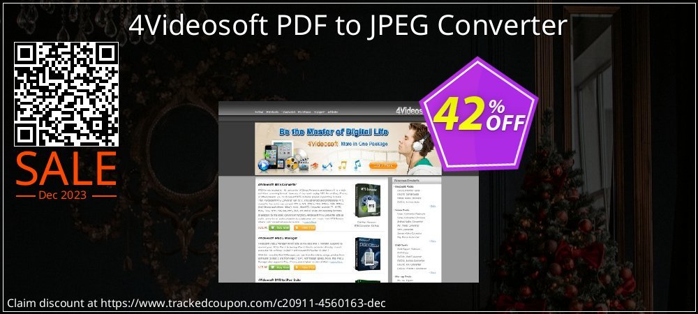 4Videosoft PDF to JPEG Converter coupon on Mario Day discount