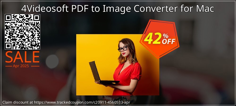 4Videosoft PDF to Image Converter for Mac coupon on Easter Day offering sales