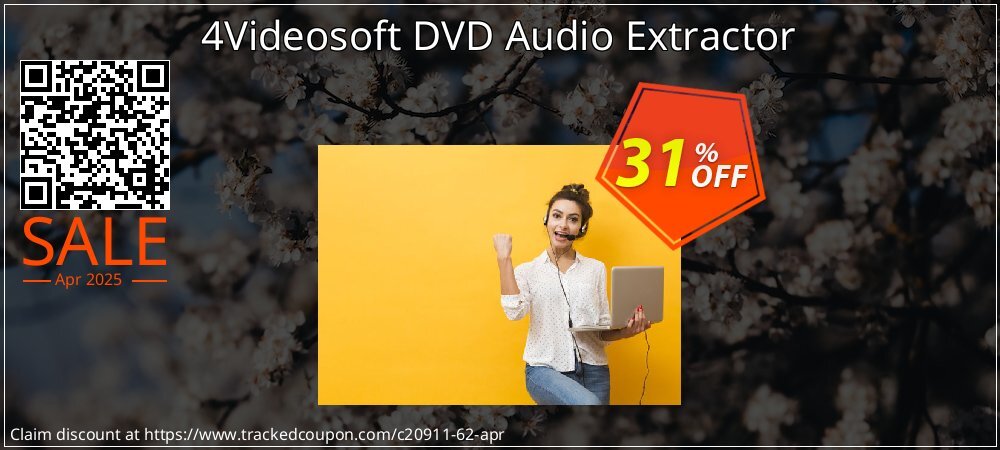 4Videosoft DVD Audio Extractor coupon on April Fools' Day offering sales