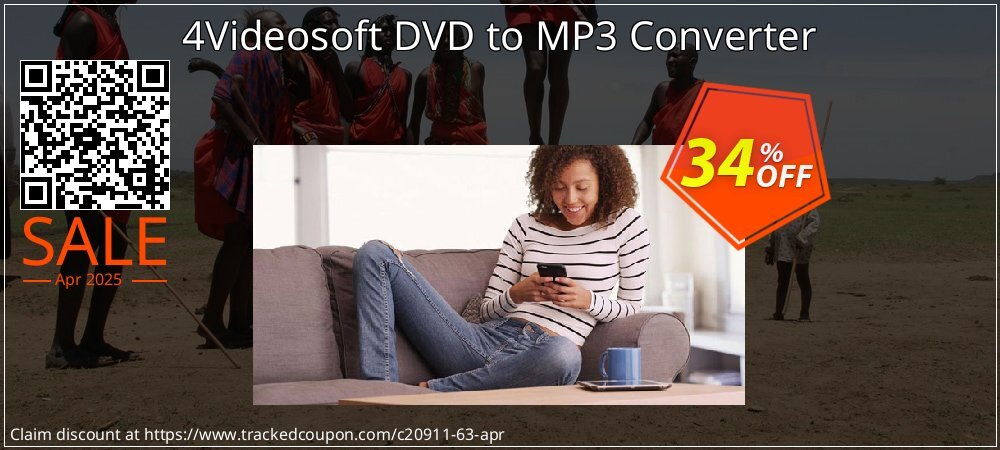 4Videosoft DVD to MP3 Converter coupon on Virtual Vacation Day offering sales