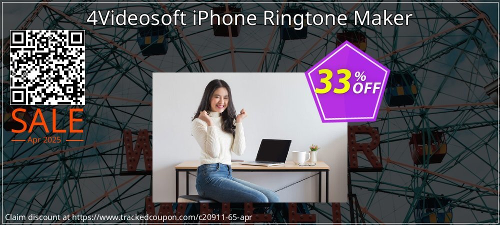 4Videosoft iPhone Ringtone Maker coupon on National Walking Day promotions