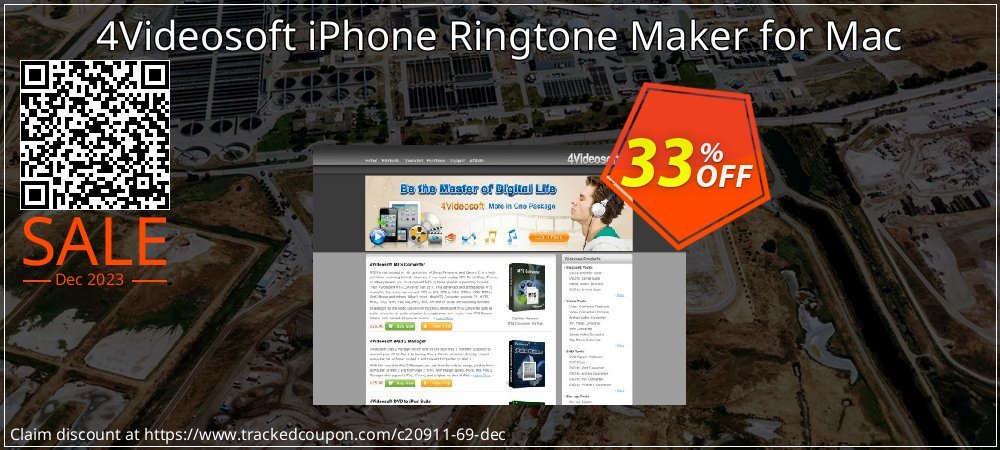 4Videosoft iPhone Ringtone Maker for Mac coupon on World Password Day offering discount