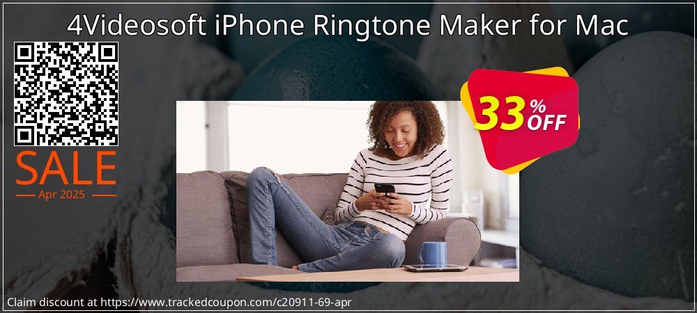 4Videosoft iPhone Ringtone Maker for Mac coupon on World Password Day offering discount