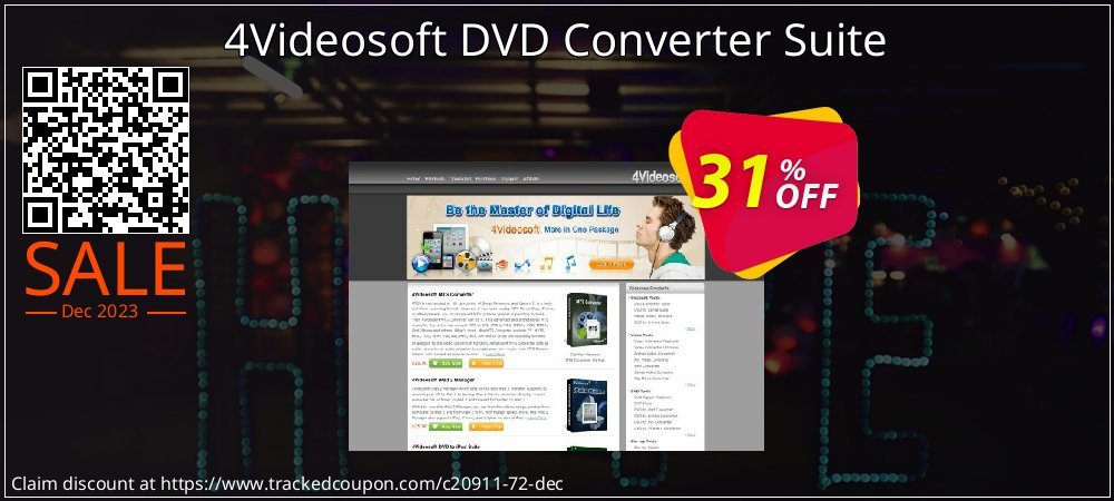 4Videosoft DVD Converter Suite coupon on Working Day discounts