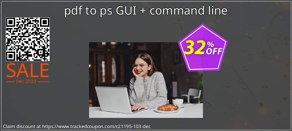 pdf to ps GUI + command line coupon on Easter Day super sale