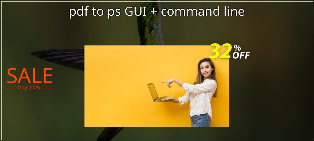 pdf to ps GUI + command line coupon on National Pizza Party Day discounts