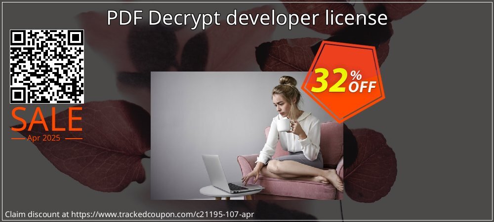 PDF Decrypt developer license coupon on April Fools' Day deals