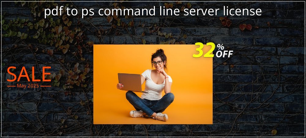 pdf to ps command line server license coupon on National Walking Day offering discount