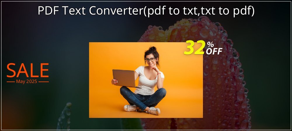 PDF Text Converter - pdf to txt,txt to pdf  coupon on National Walking Day sales