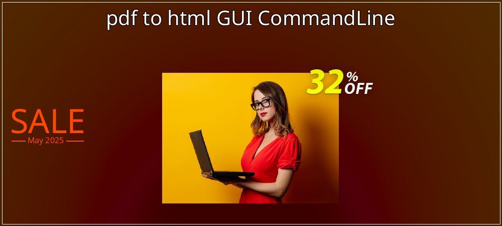 pdf to html GUI CommandLine coupon on National Loyalty Day discount