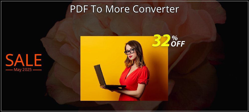 PDF To More Converter coupon on National Memo Day offering discount