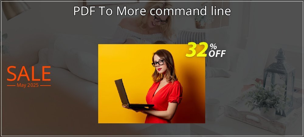 PDF To More command line coupon on Easter Day offering discount