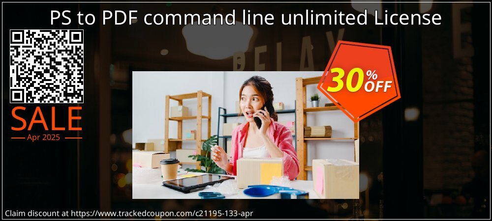 PS to PDF command line unlimited License coupon on Constitution Memorial Day deals