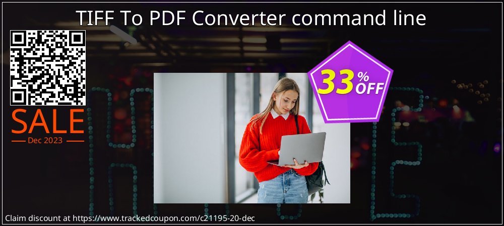 TIFF To PDF Converter command line coupon on National Walking Day offering discount