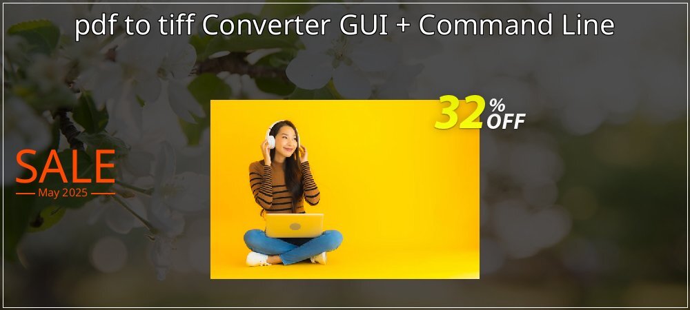 pdf to tiff Converter GUI + Command Line coupon on National Loyalty Day offer
