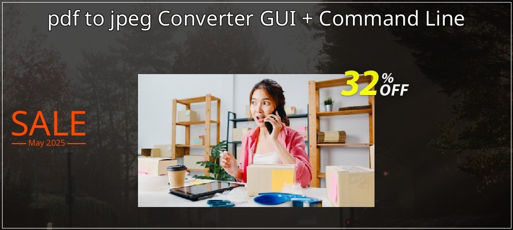 pdf to jpeg Converter GUI + Command Line coupon on April Fools' Day offer