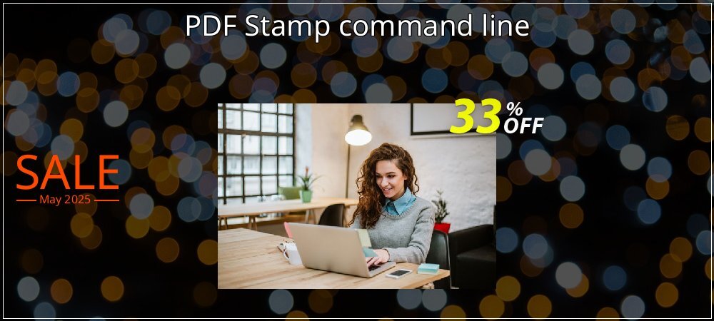 PDF Stamp command line coupon on World Party Day discounts