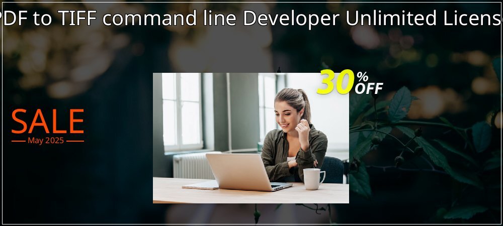 PDF to TIFF command line Developer Unlimited License coupon on Easter Day deals