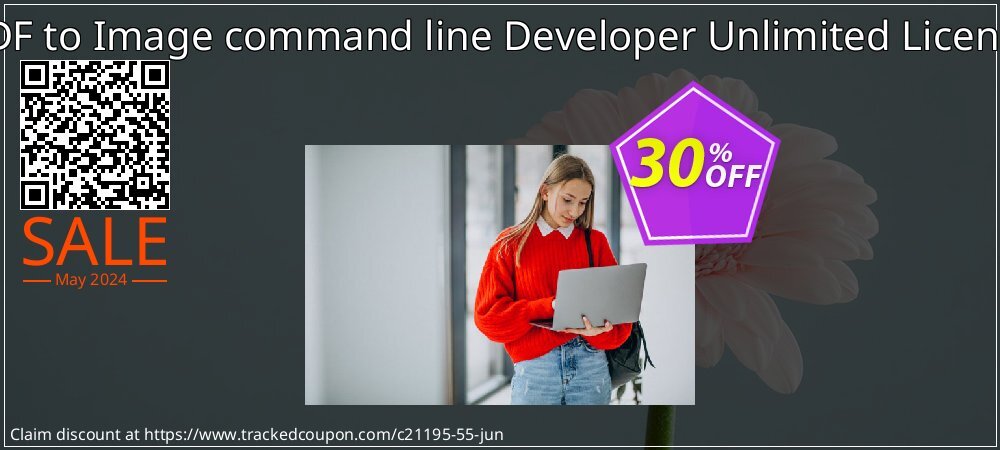 PDF to Image command line Developer Unlimited License coupon on Mother's Day offering discount