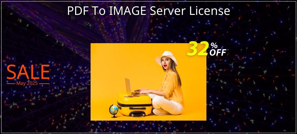 PDF To IMAGE Server License coupon on World Party Day deals