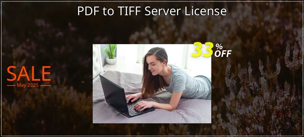 PDF to TIFF Server License coupon on World Backup Day offering discount