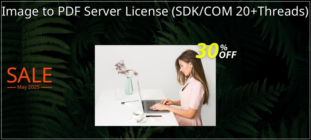 Image to PDF Server License - SDK/COM 20+Threads  coupon on National Walking Day deals