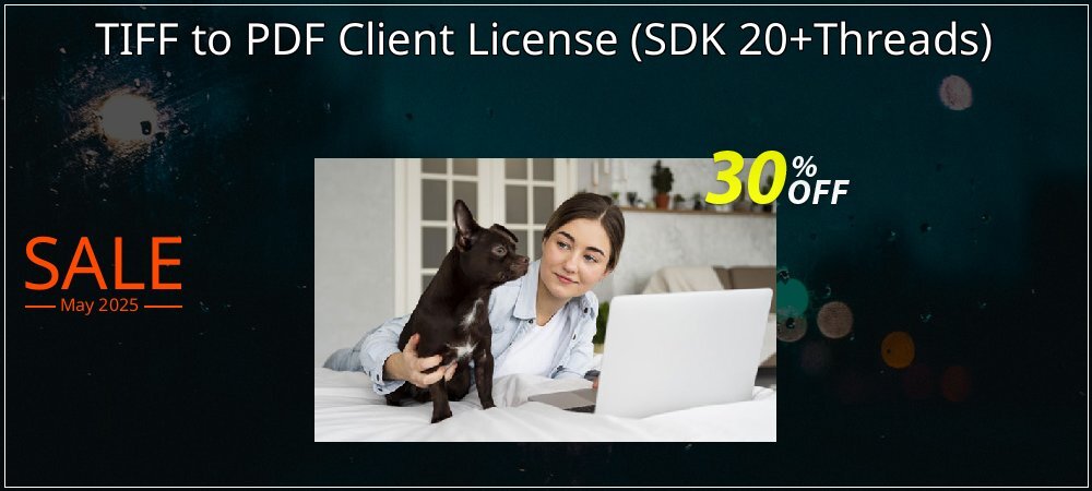 TIFF to PDF Client License - SDK 20+Threads  coupon on April Fools' Day discount