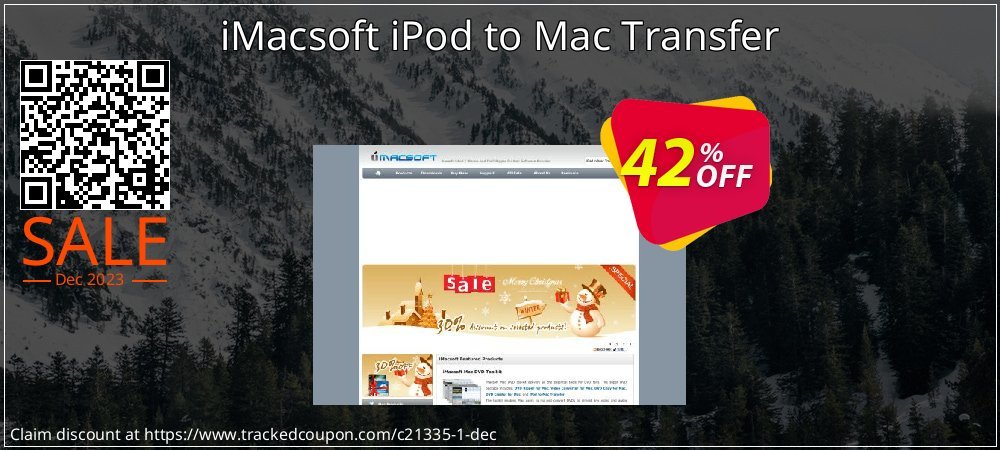 iMacsoft iPod to Mac Transfer coupon on Palm Sunday discounts