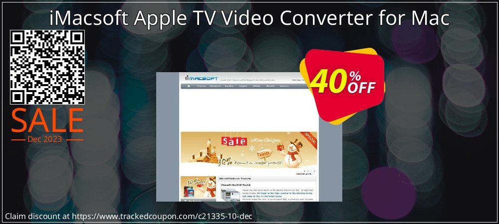 iMacsoft Apple TV Video Converter for Mac coupon on National Walking Day promotions