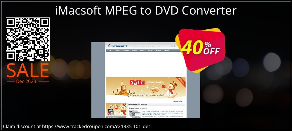 iMacsoft MPEG to DVD Converter coupon on World Party Day sales