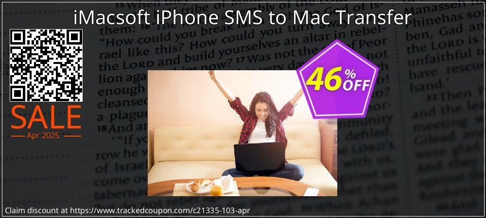 iMacsoft iPhone SMS to Mac Transfer coupon on Virtual Vacation Day deals