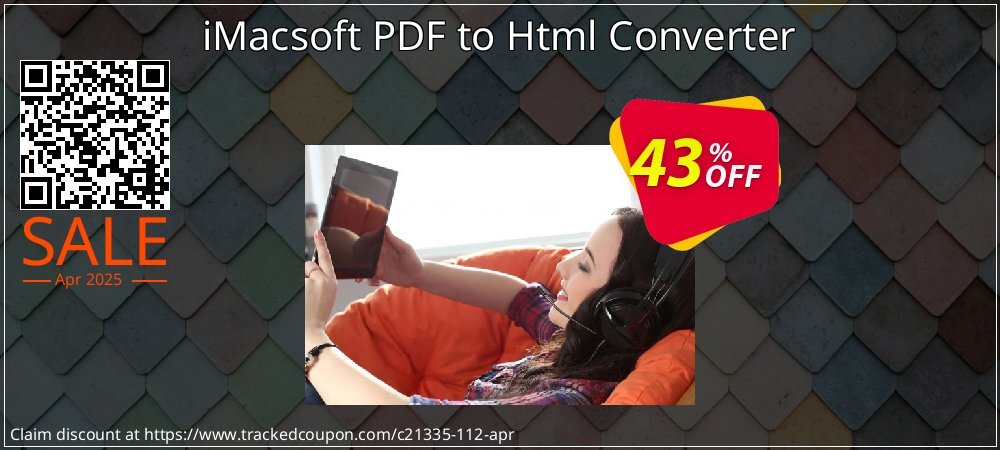 iMacsoft PDF to Html Converter coupon on April Fools' Day offer