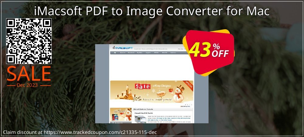 iMacsoft PDF to Image Converter for Mac coupon on National Walking Day offering sales
